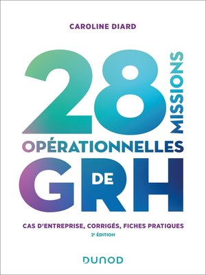 cover image of 28 missions opérationnelles de GRH--2e éd.
